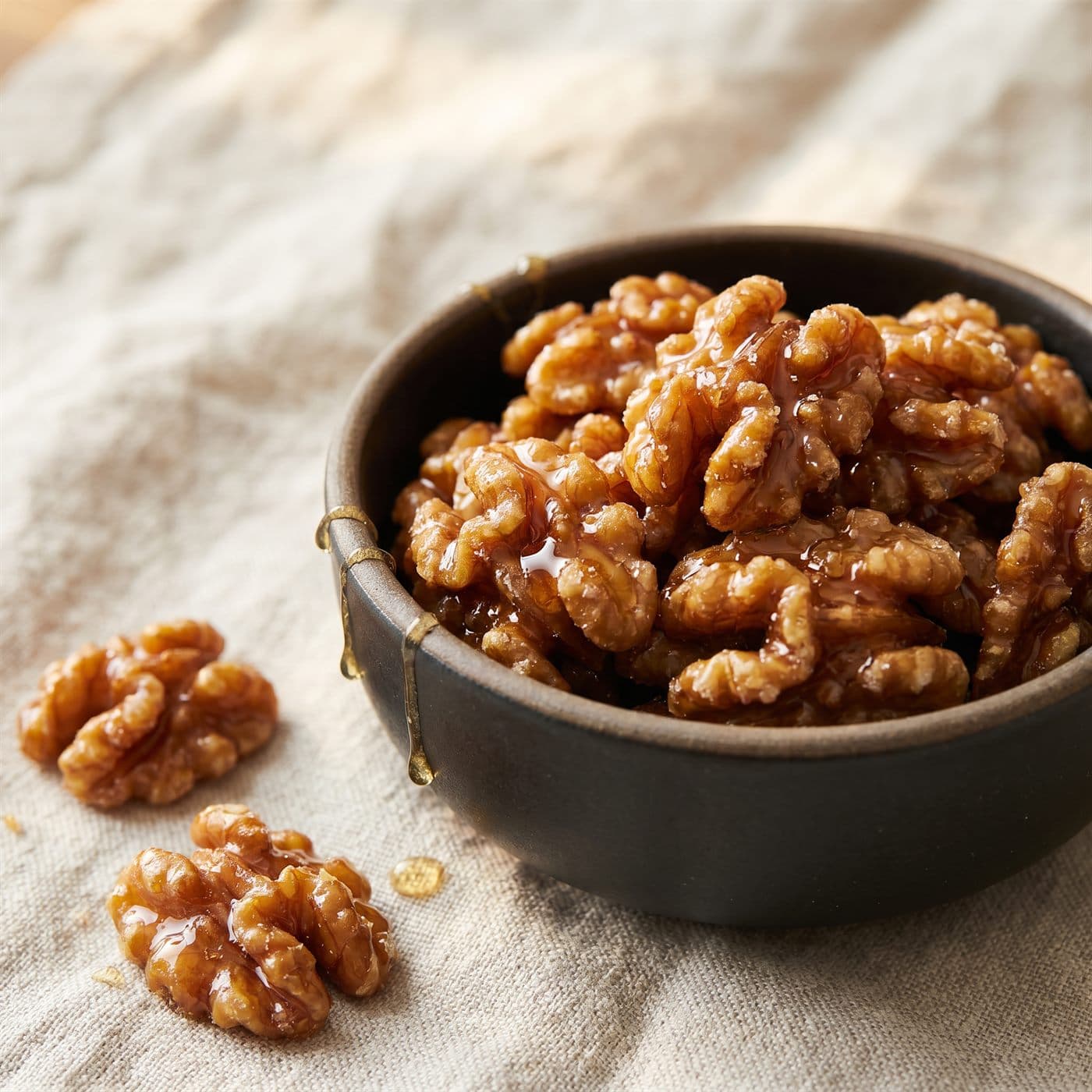 Honey-Glazed Walnuts (Akhrot)