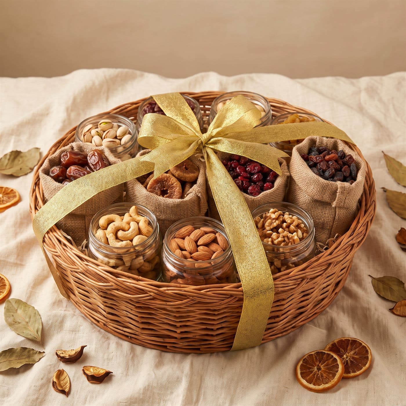Luxury Dry Fruit Hamper (8-in-1)