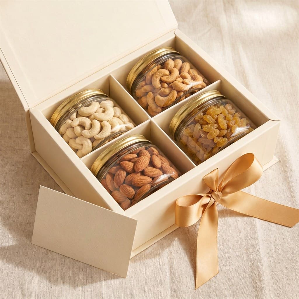 Premium Jar Gift Pack (4-in-1) with Salted Kaju